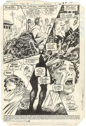 Swamp Thing #39 p1 (Signed)