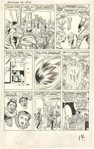 Tales to Astonish #33 p4 (Time Machine) (Large Art)