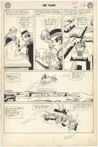 Flash #117 p8 (Large Art - Signed)