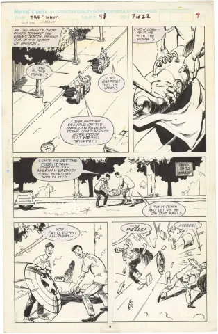 The ‘Nam #41 p9 (Cap shield)