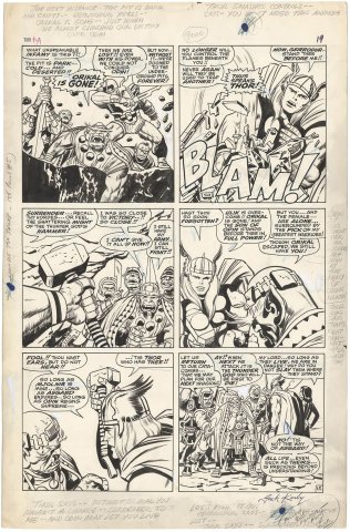 Thor #139 p15 (Large Art)(Signed)