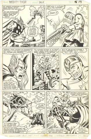 Thor #305 p19 (Great Battle page)