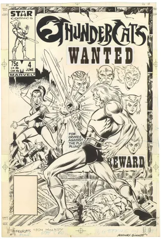 ThunderCats #4 Cover (Signed)