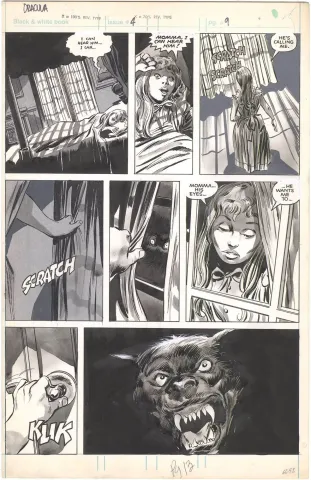 Tomb of Dracula (Magazine) #4 p13 (Signed)