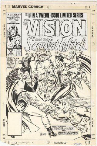 Vision and the Scarlet Witch v2 8 CGC 9.8 Richard Howell & 