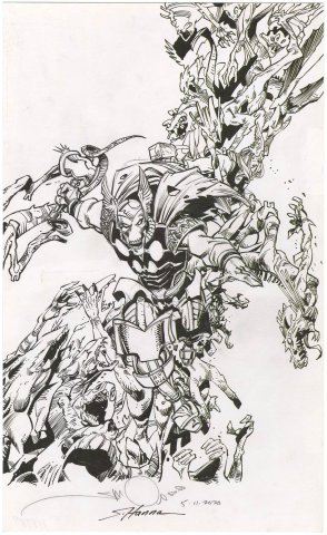 Walt Simonson Thor Commission (Signed)