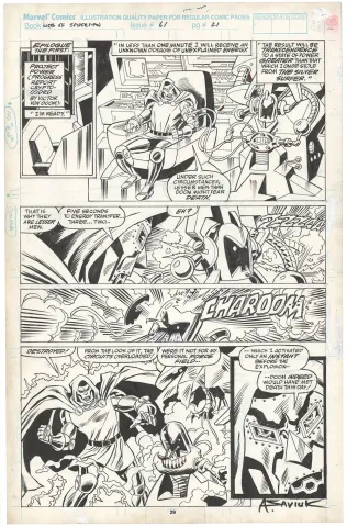 Web of Spider-Man #61 p29 (Dr. Doom)