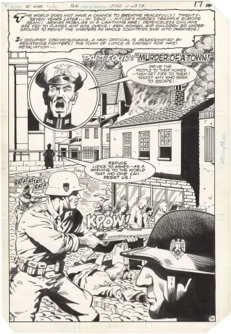 Weird War Tales #124 p14 (Powerful!)