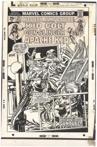 Western Gunfighters #29 Cover