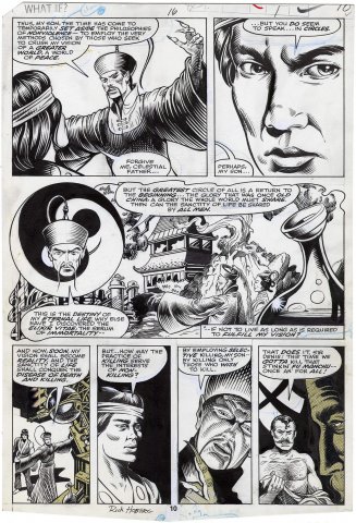 Original Comic Art by Rick Hoberg Nostalgic Investments