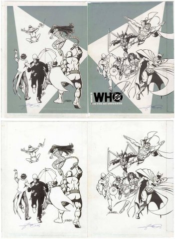 Who’s Who in the DC Universe Binder #1 (Wrap-Around Cover)