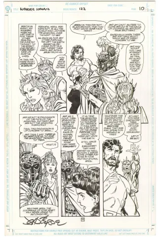 Wonder Woman #122 p10 (Signed)