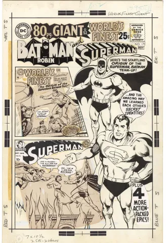 World’s Finest Comics Giant-Size #179 Cover