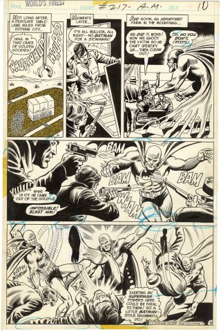 World's Finest Comics #217 P9 Comic Art