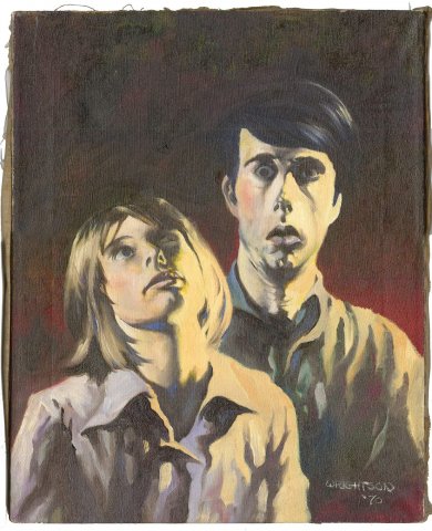 Wrightson Portrait of Jeffrey and Louise Jones  (Later Louise Simonson)