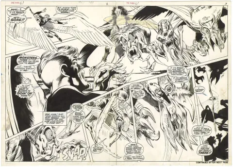 X-Men #61 p2+3 (Double Spread)