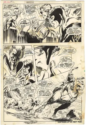 X-Men #62 p15 (Rare and Signed)