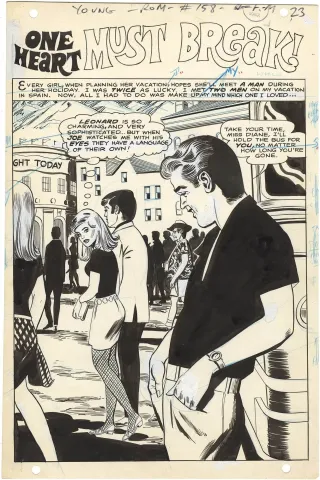 Young Romance #158 p1 (Splash)