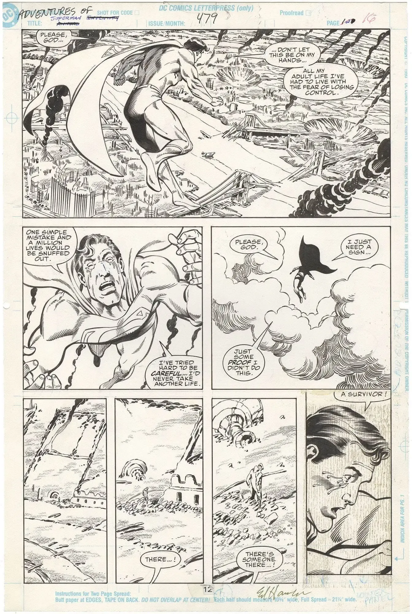 Adventures of Superman #479 p12