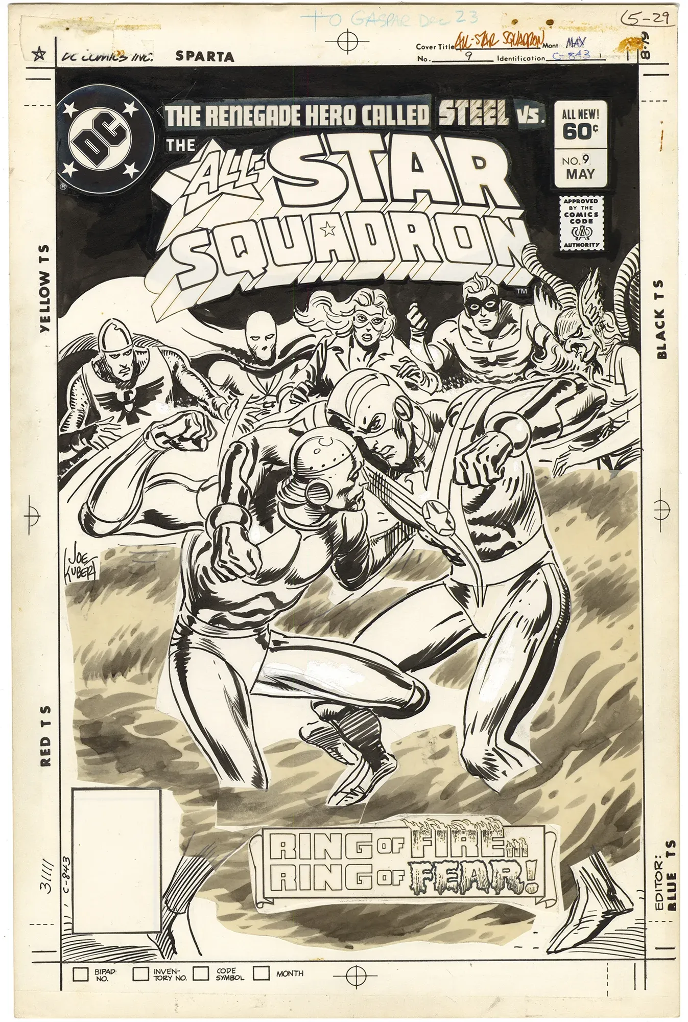 All-Star Squadron #9 Cover