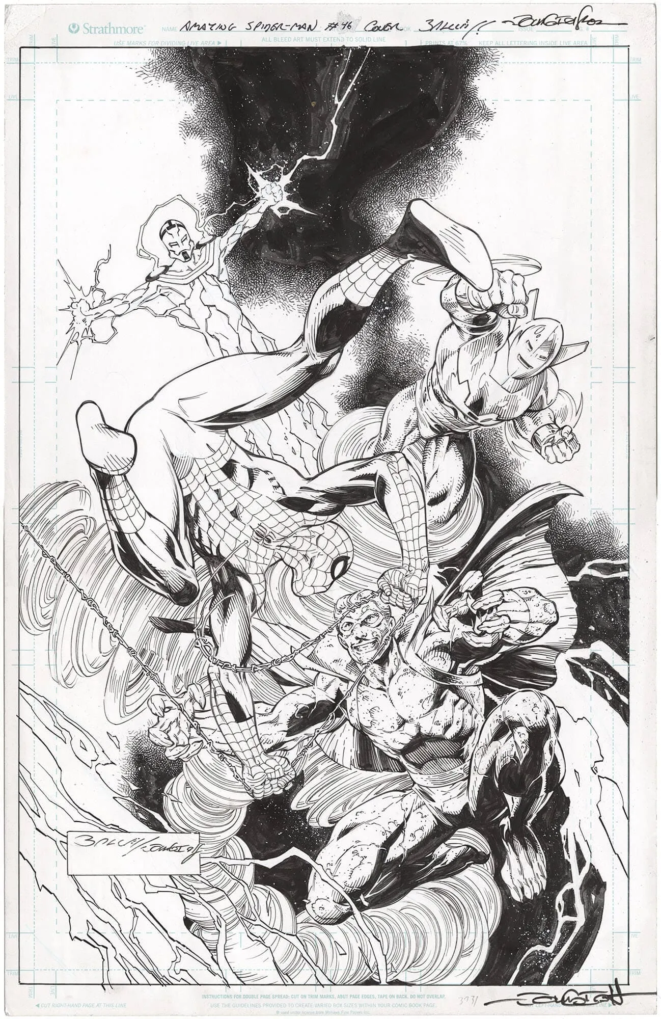 Amazing Spider-Man #46 Variant Cover (Signed)