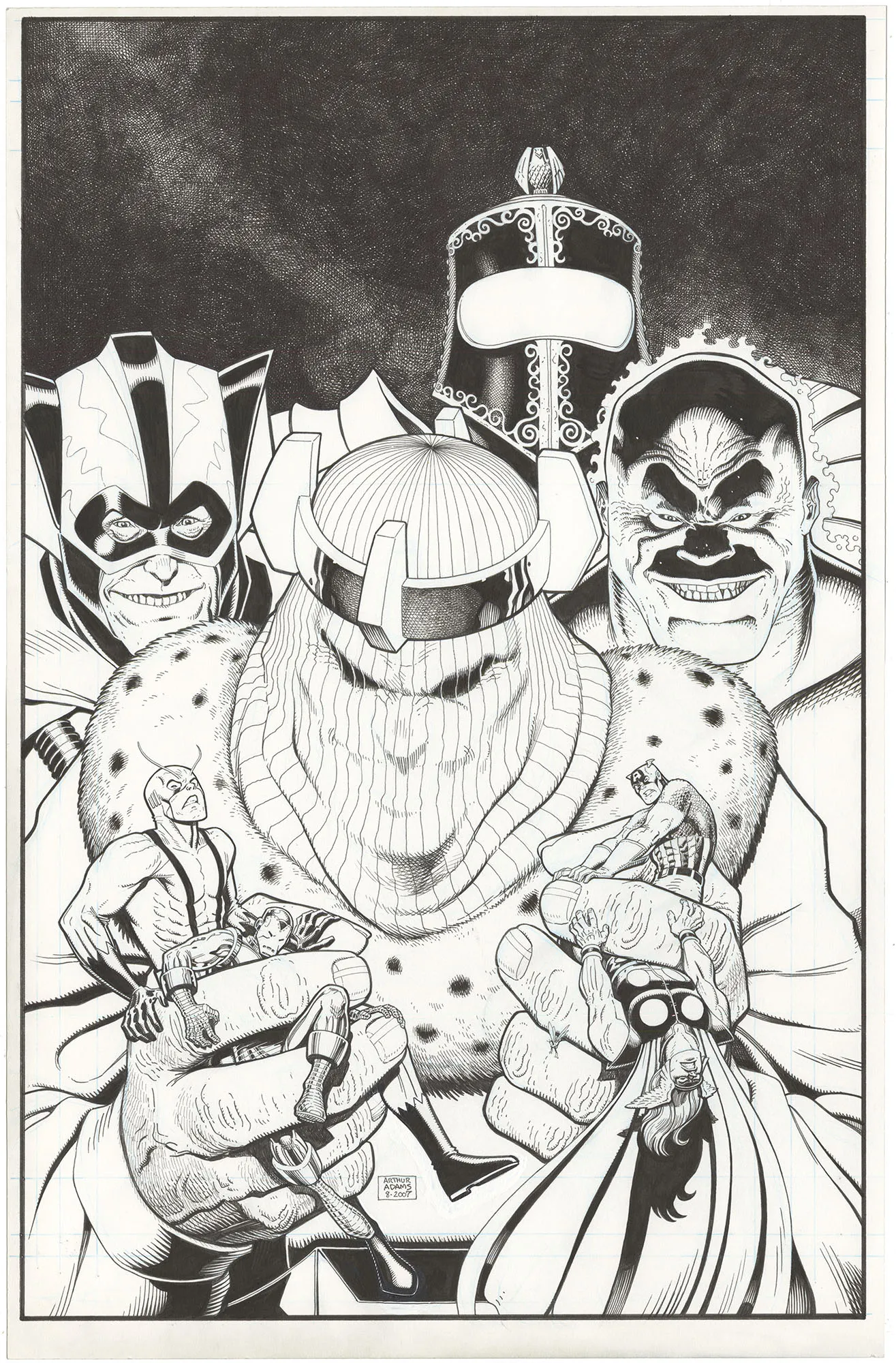 Avengers Classic #6 Cover (Large Art)
