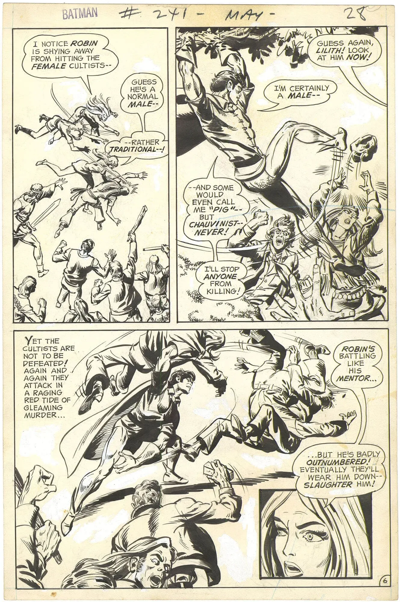Batman #241 p6 (½ Splash)