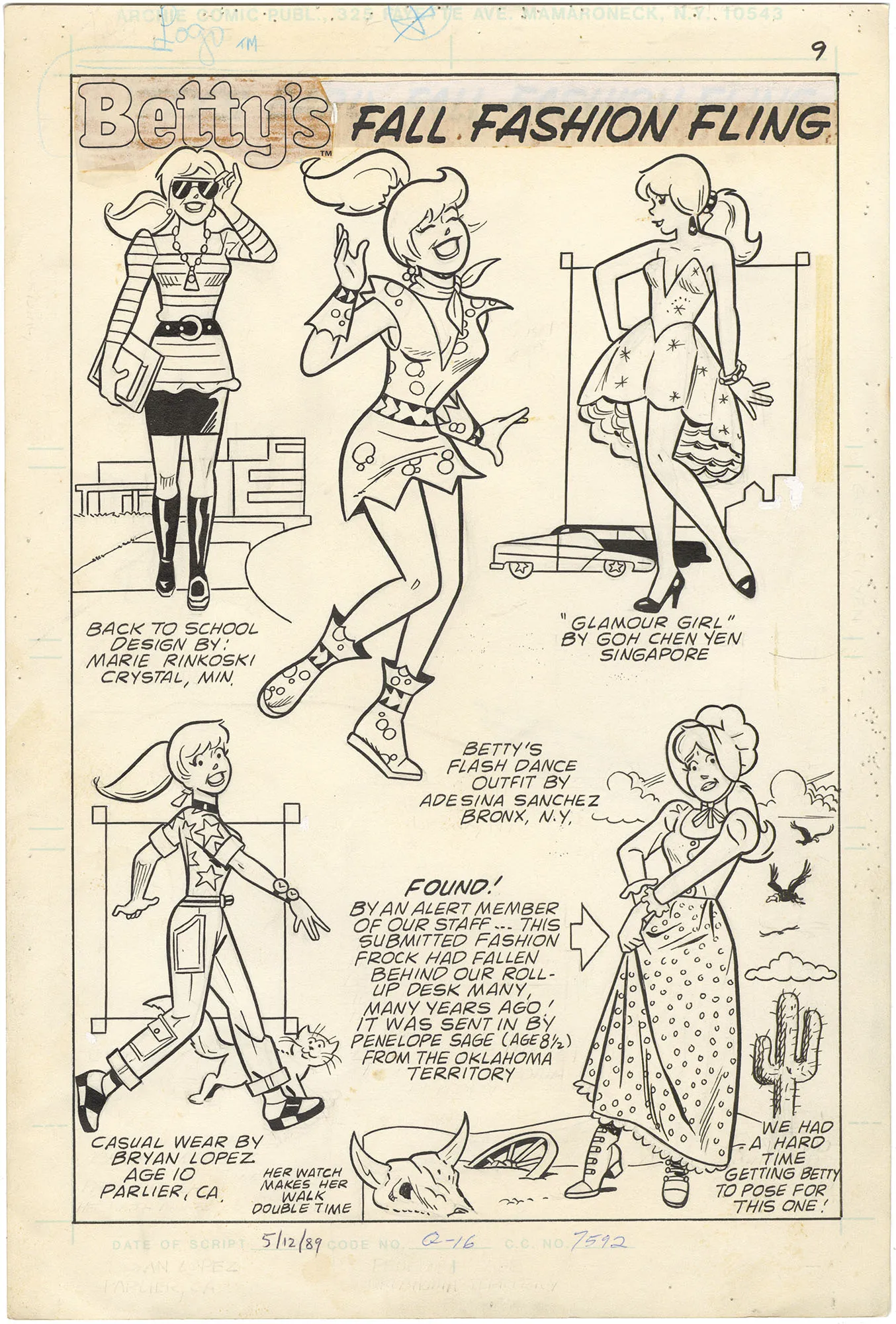 Betty's Diary (Betty’s Fall Fashion Fling) (Splash)  #30 p1