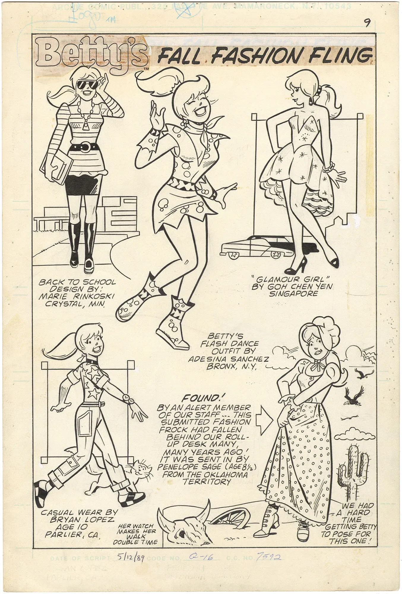 Betty's Diary (Betty’s Fall Fashion Fling) (Splash)  #30 p1