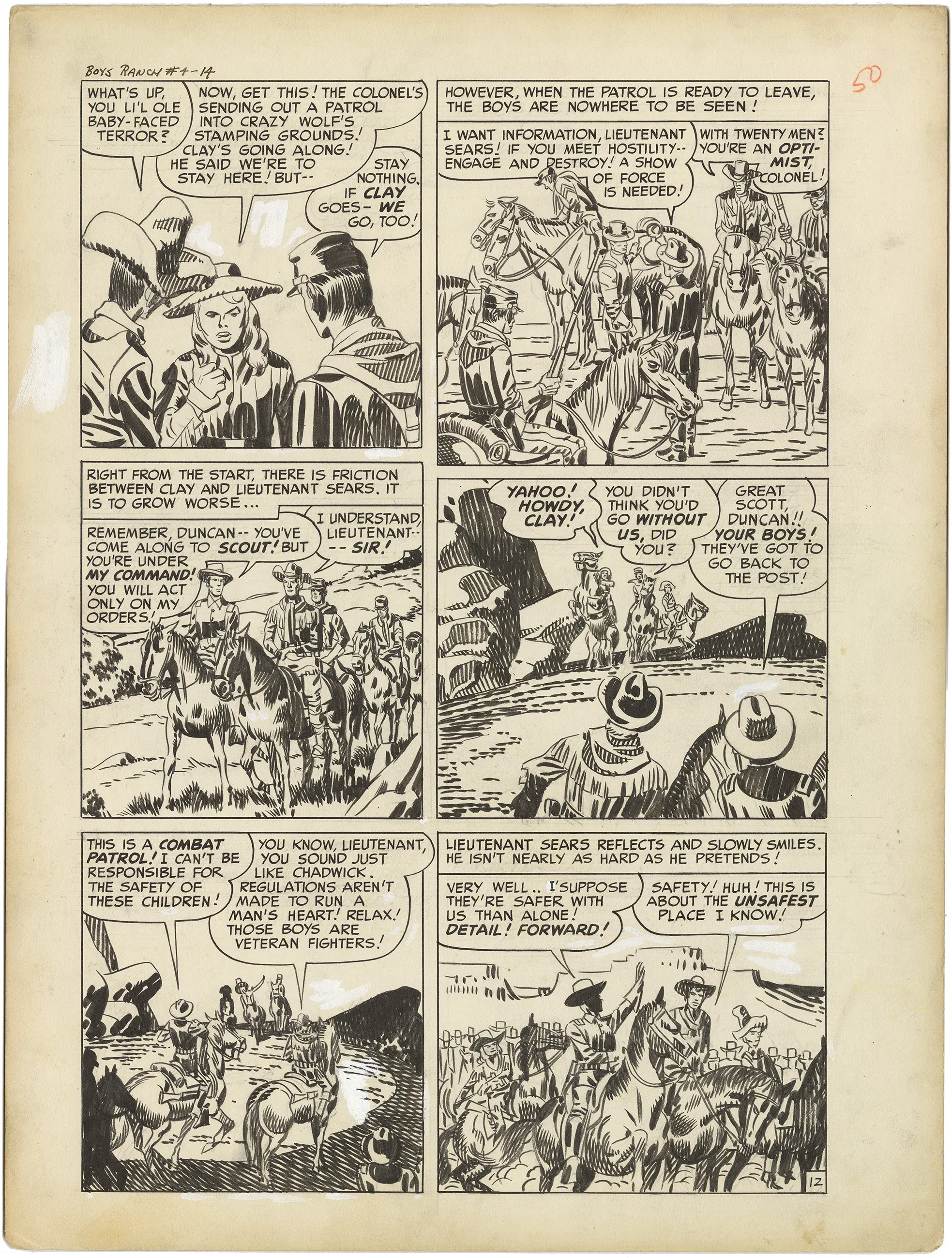 Boys’ Ranch #4 p12 (Large Art)