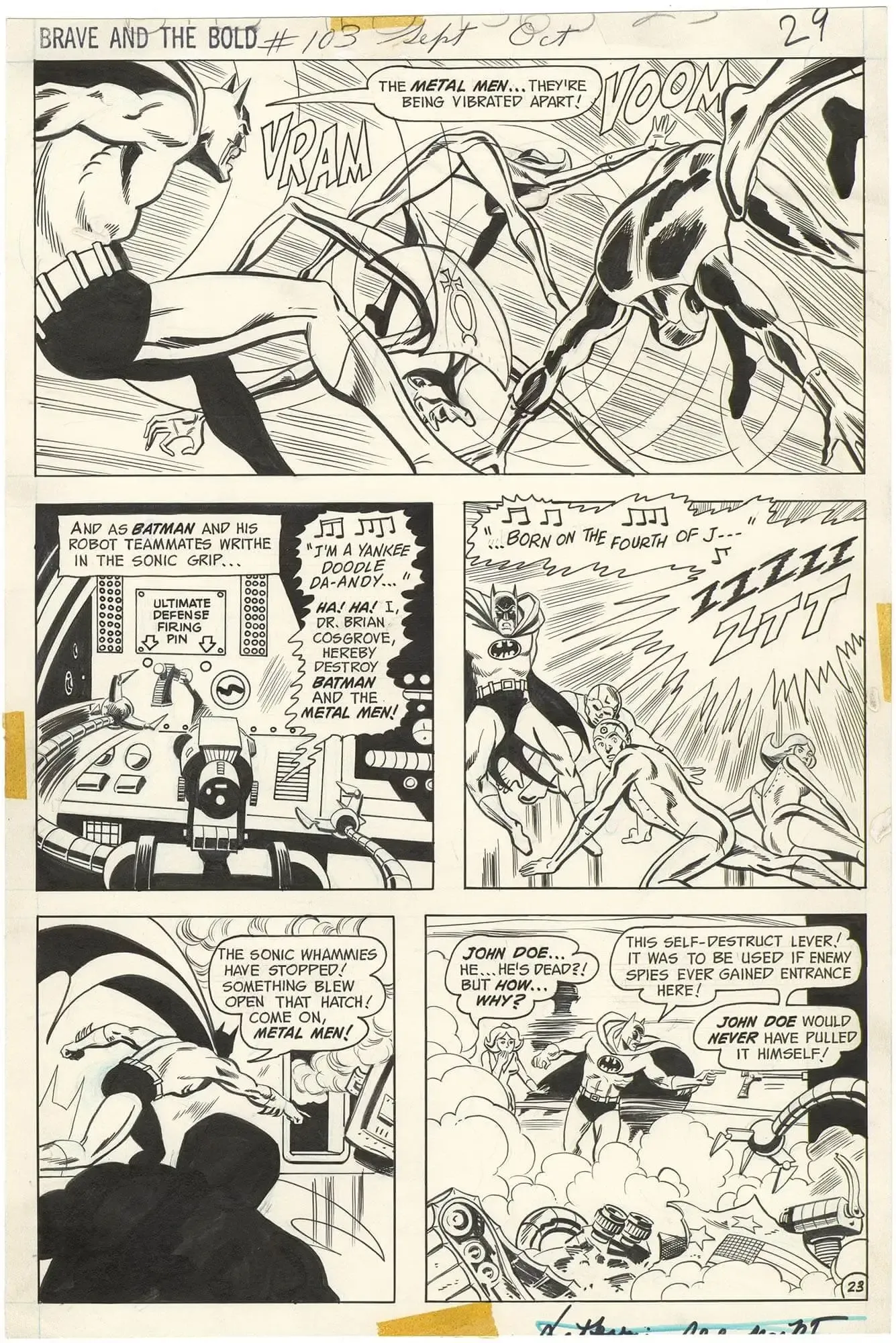 Brave and the Bold #103 p23 (Metal Men)