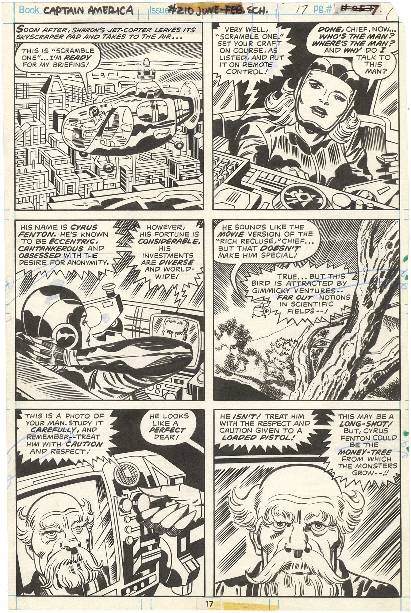 Captain America #210 p17 (Sharon Carter)