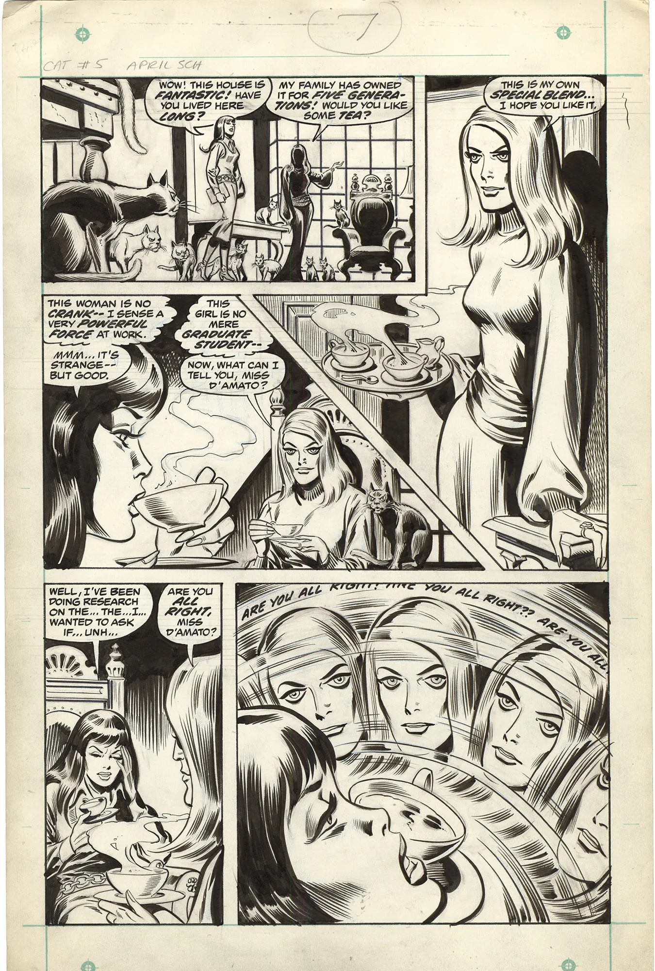 The Cat #5 (Unpublished)