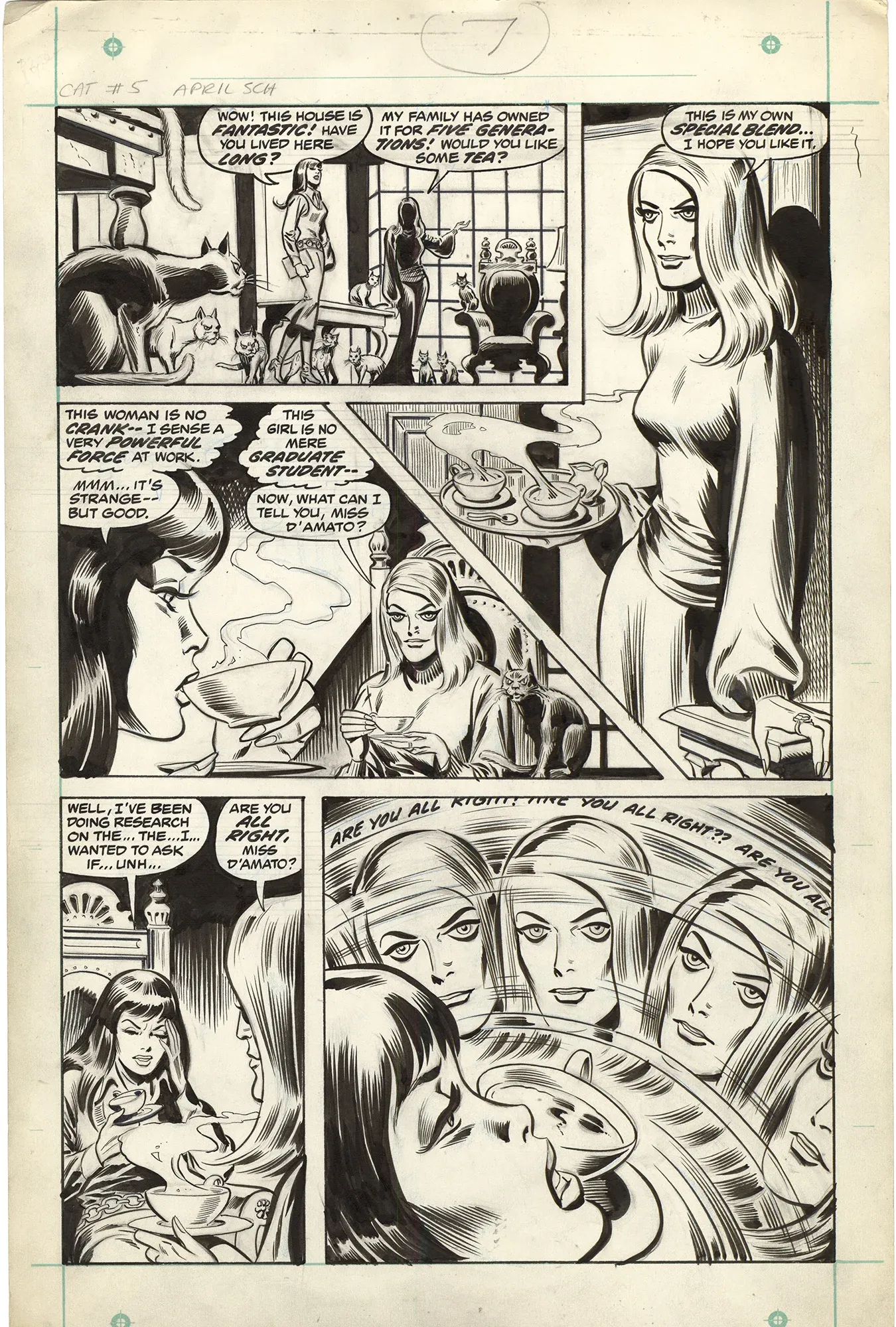 The Cat #5 (Unpublished)