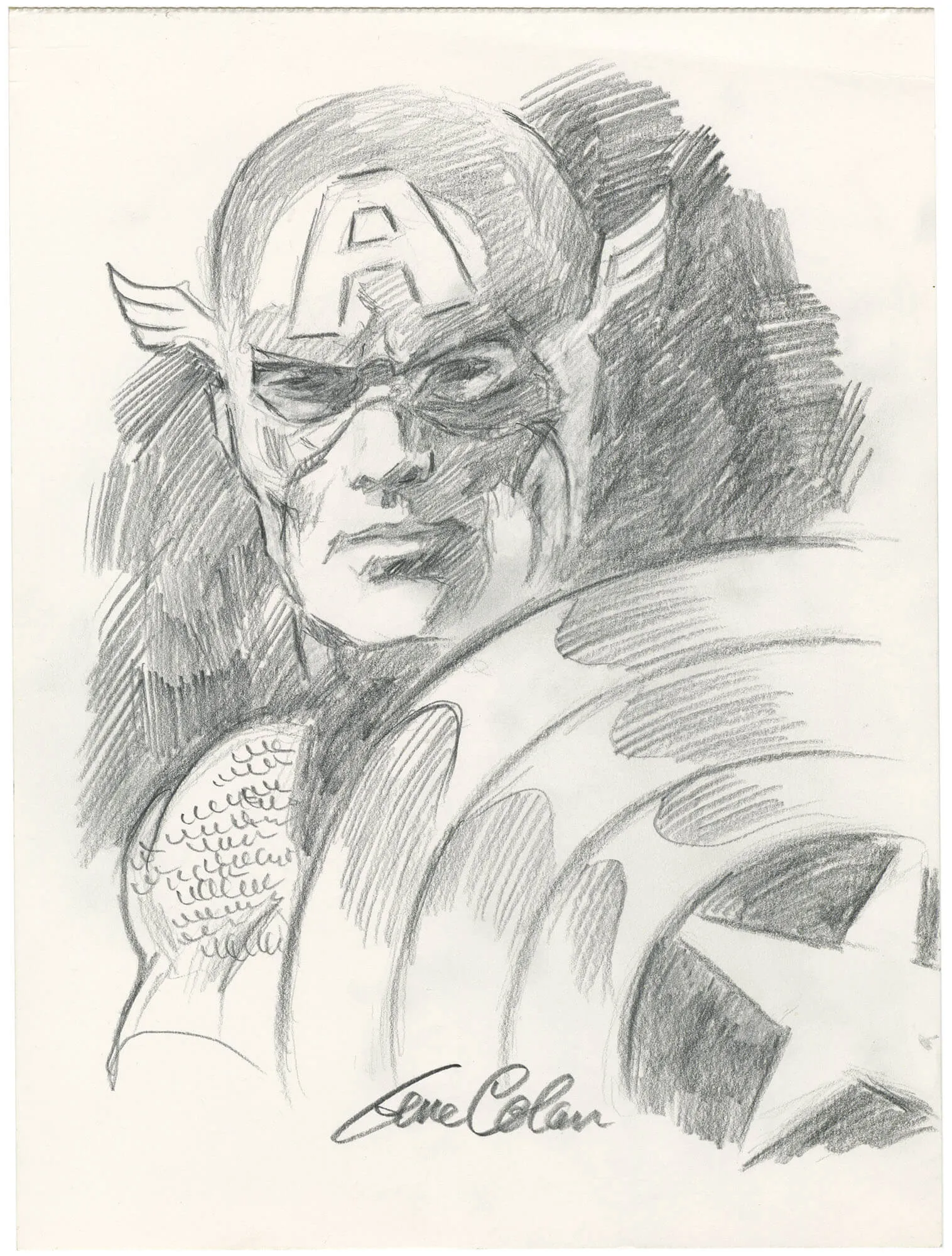 Colan Captain America Commission