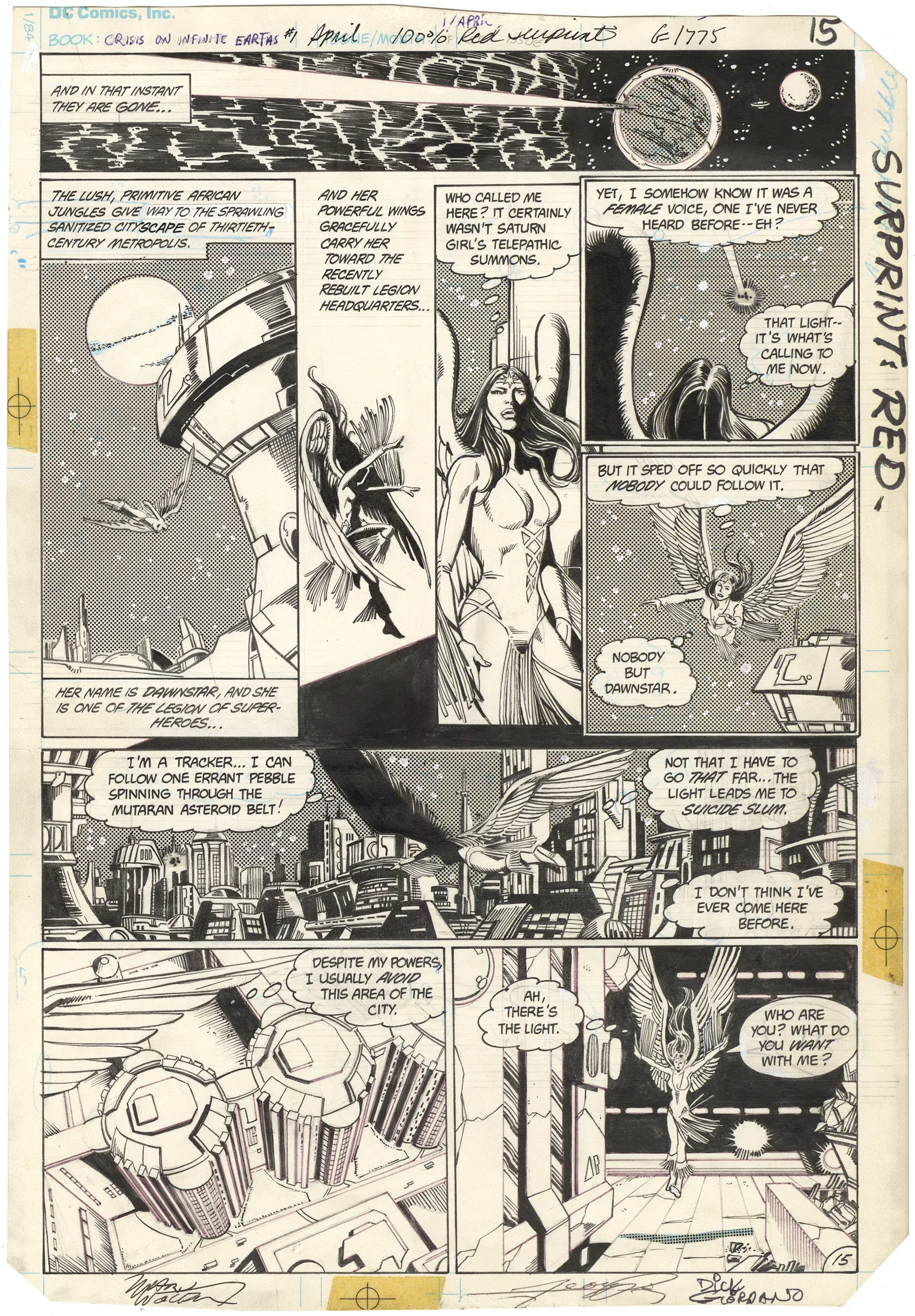 Crisis on Infinite Earths #1 p15