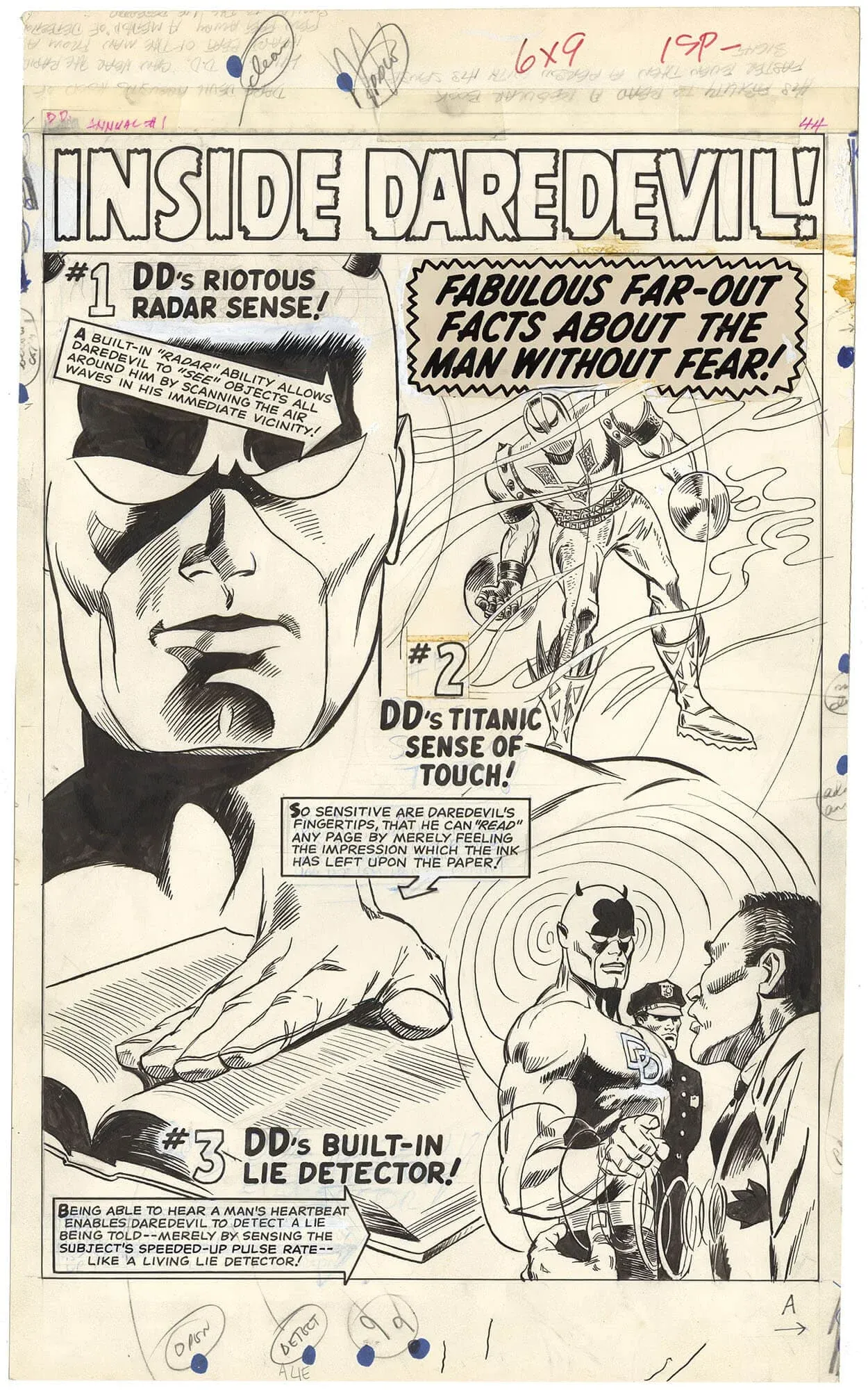 Daredevil Annual #1 p44 (Splash)(Large Art)