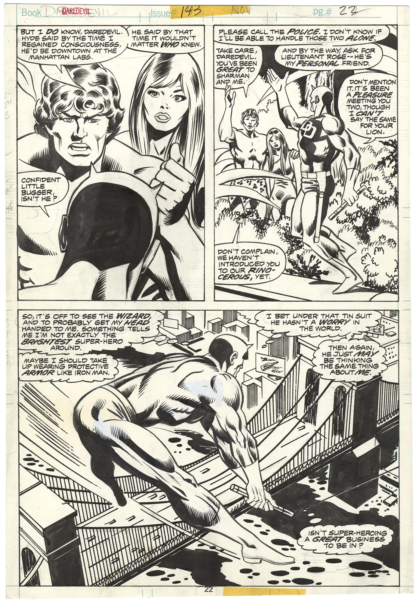 Daredevil #143 p22