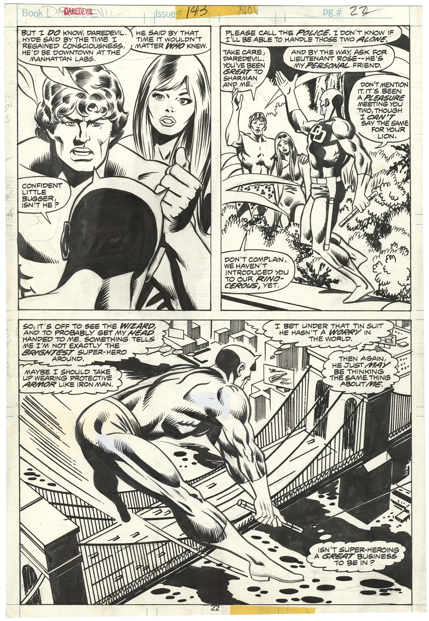 Daredevil #143 p22