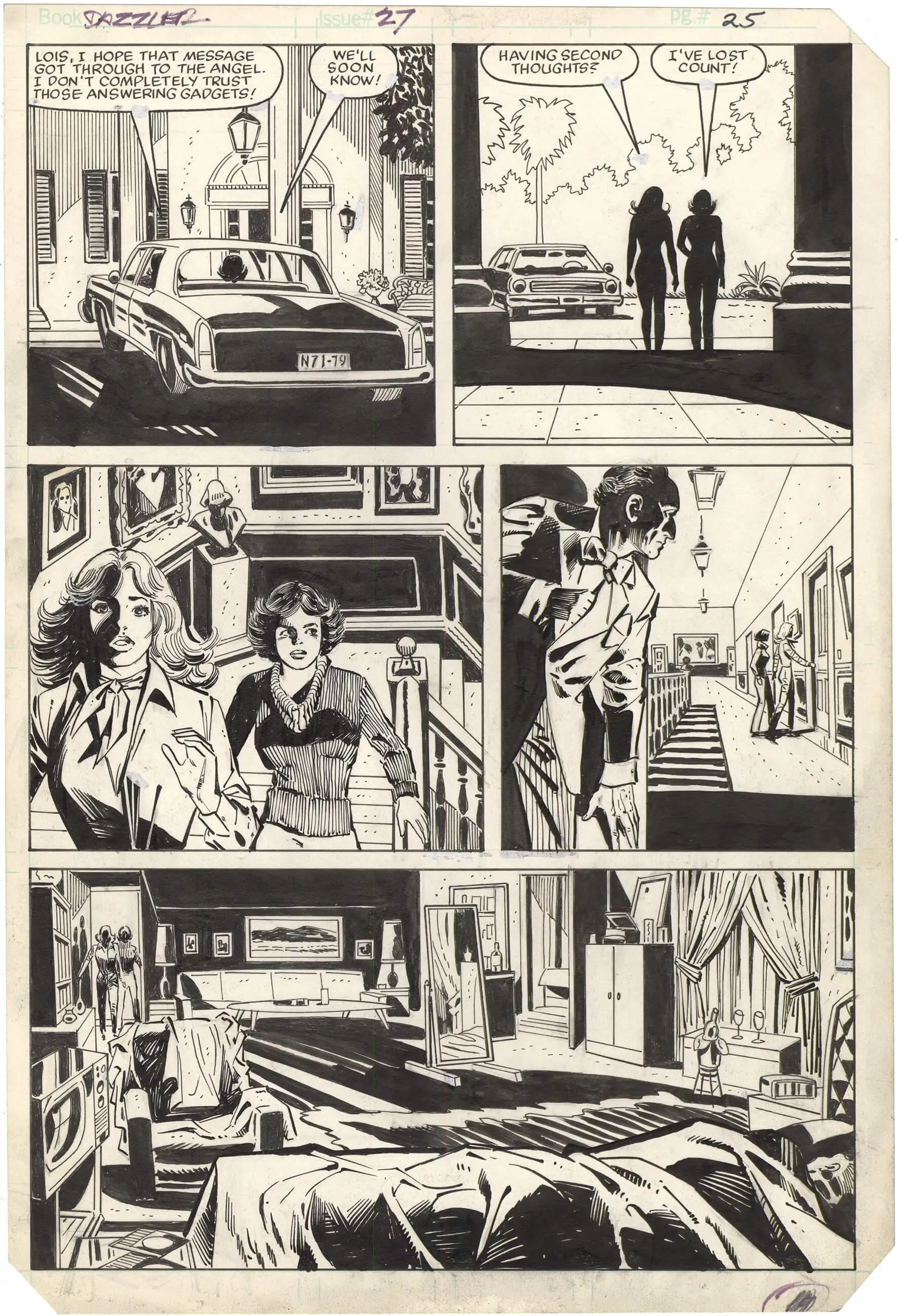 Dazzler #27 P25 Comic Art