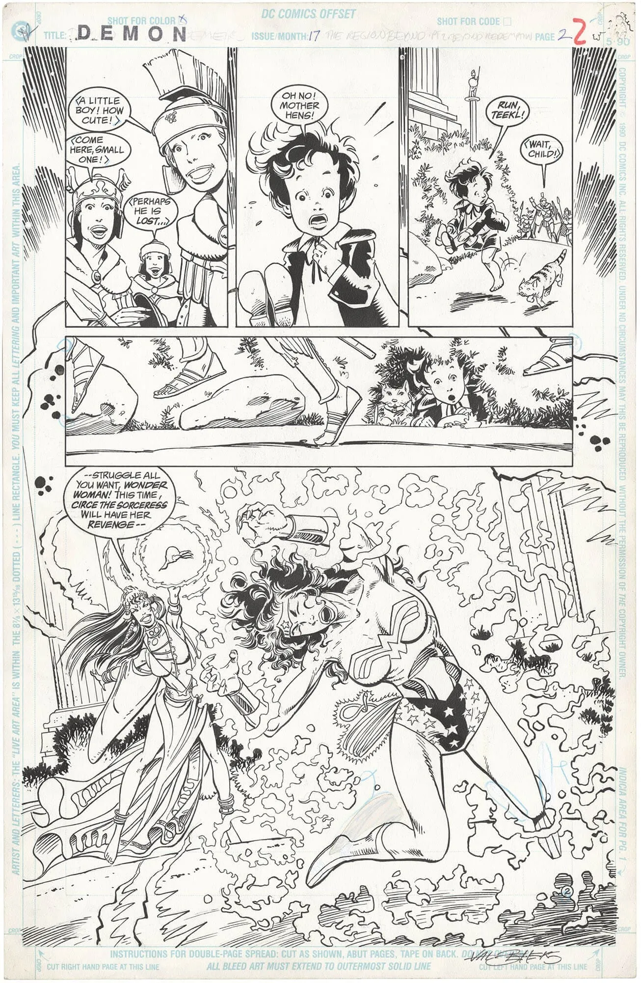 Demon #17 p2 (Wonder Woman)(Circe)