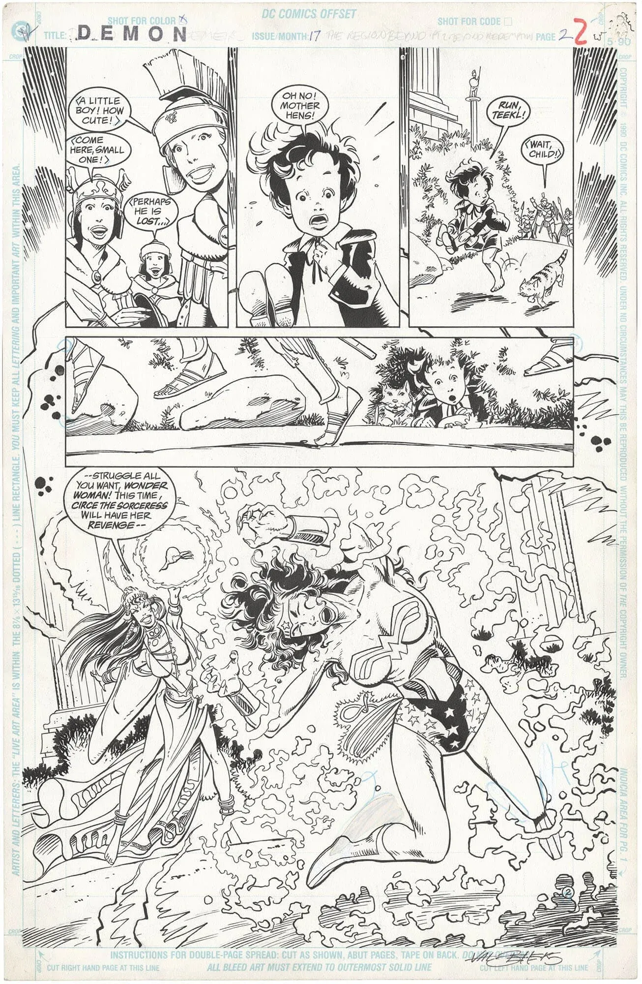 Demon #17 p2 (Wonder Woman)(Circe)
