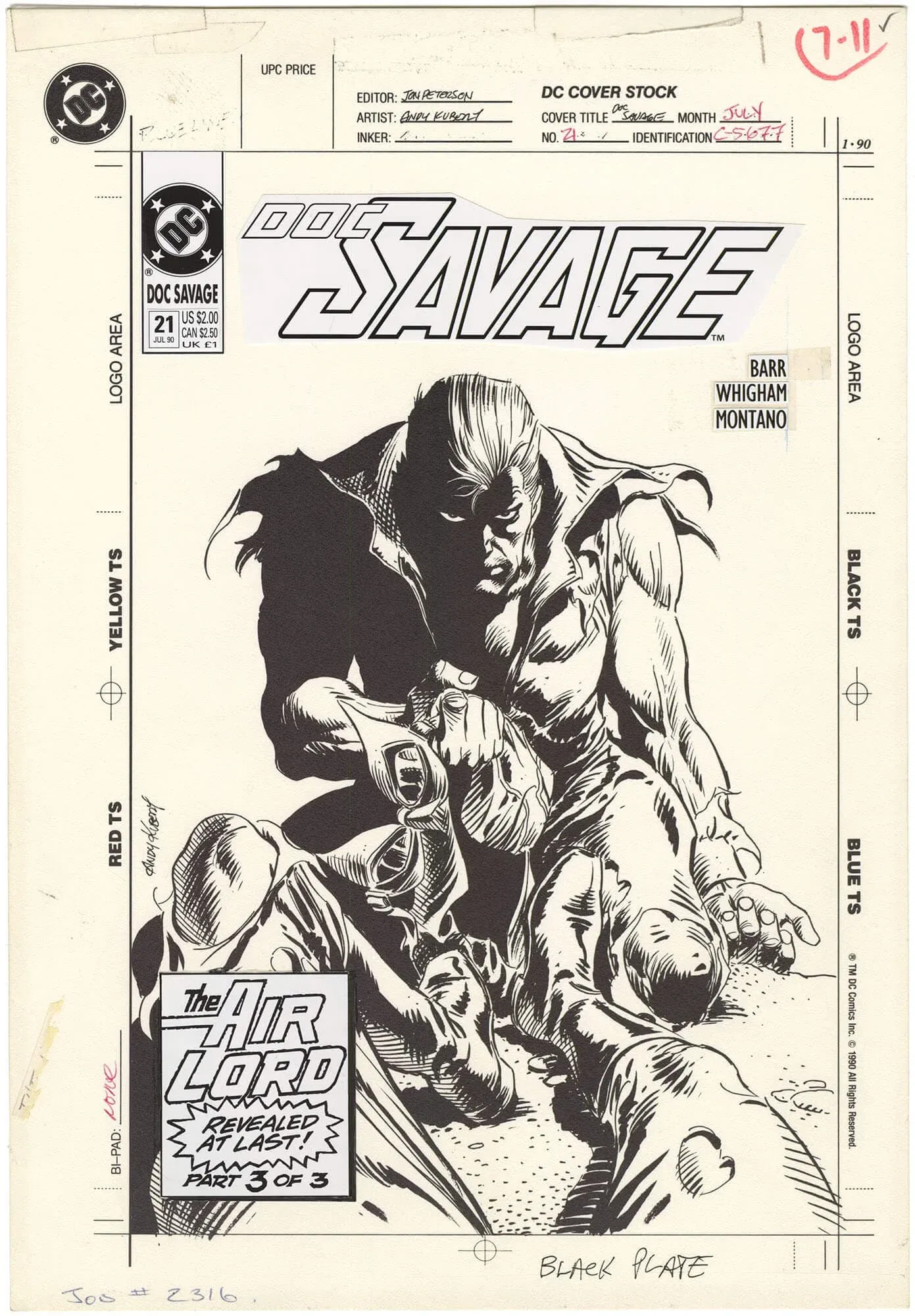 Doc Savage #21 Cover
