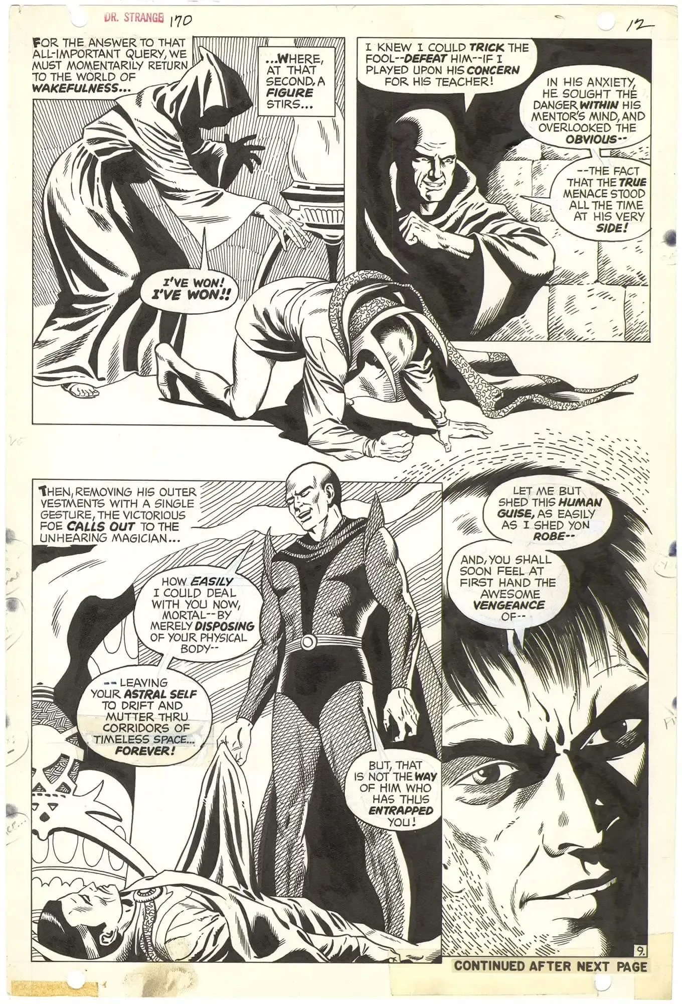 Doctor Strange #170 p9