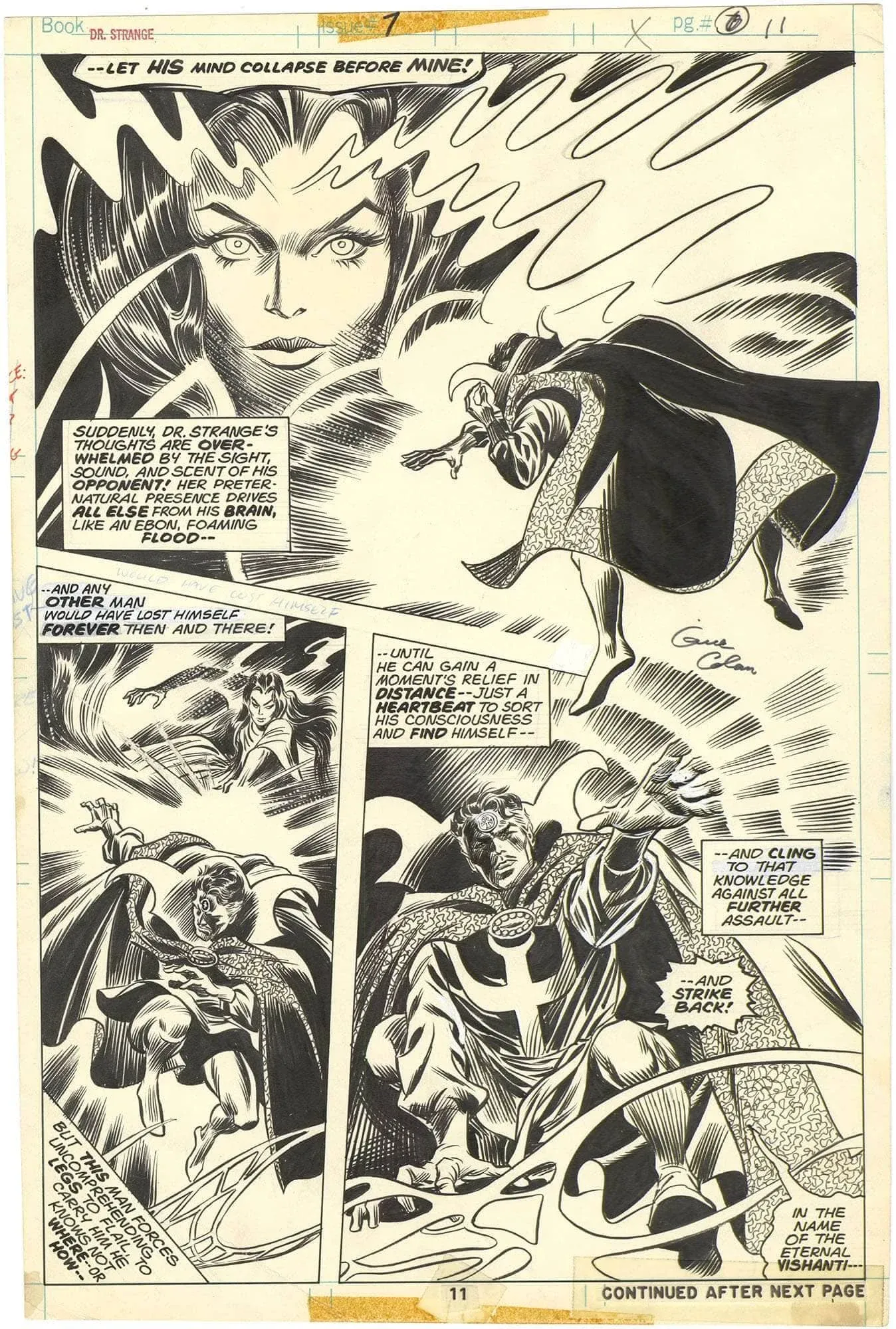 Doctor Strange #7 p11 (Signed)