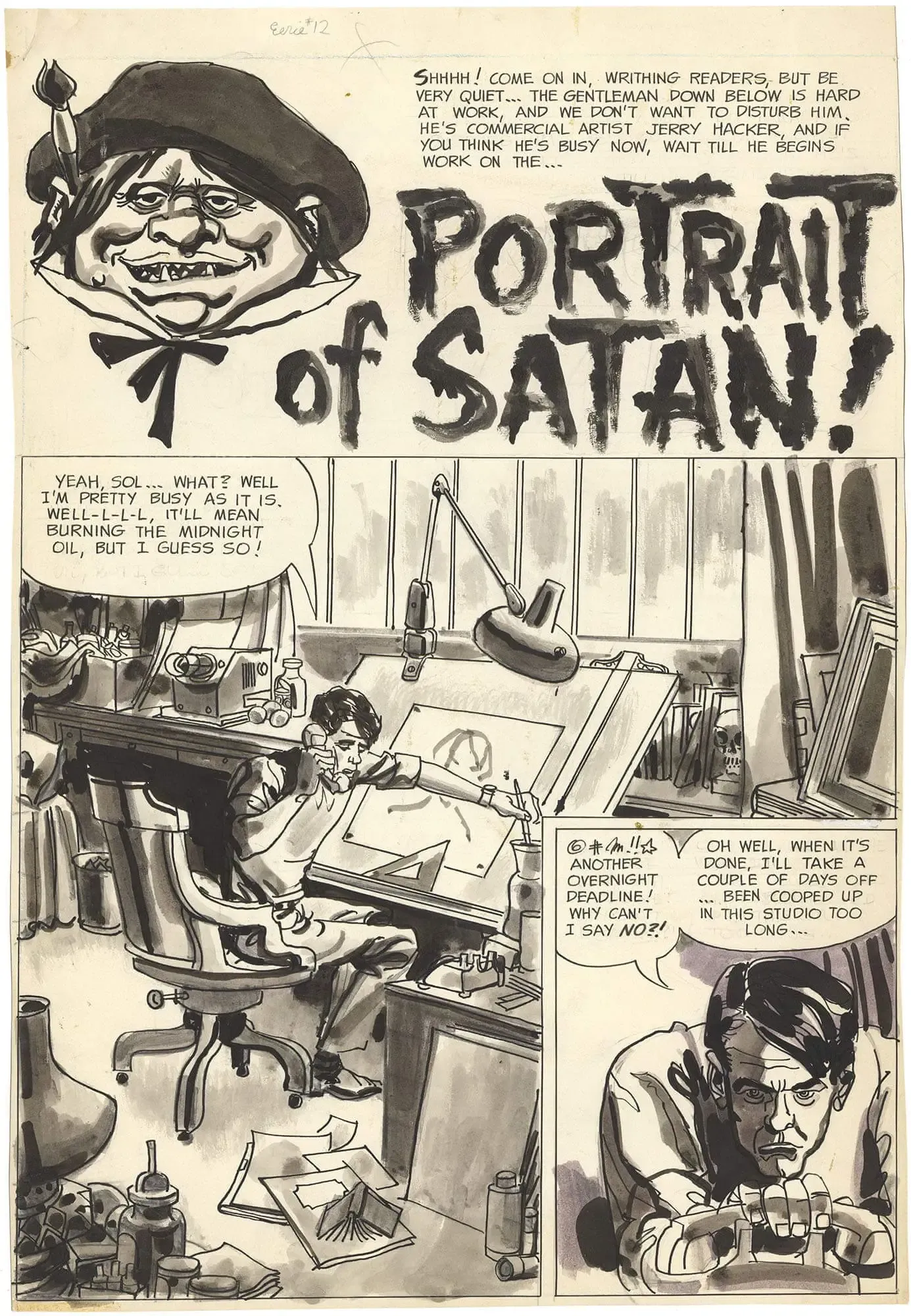 Eerie #12 p1 (Large art)