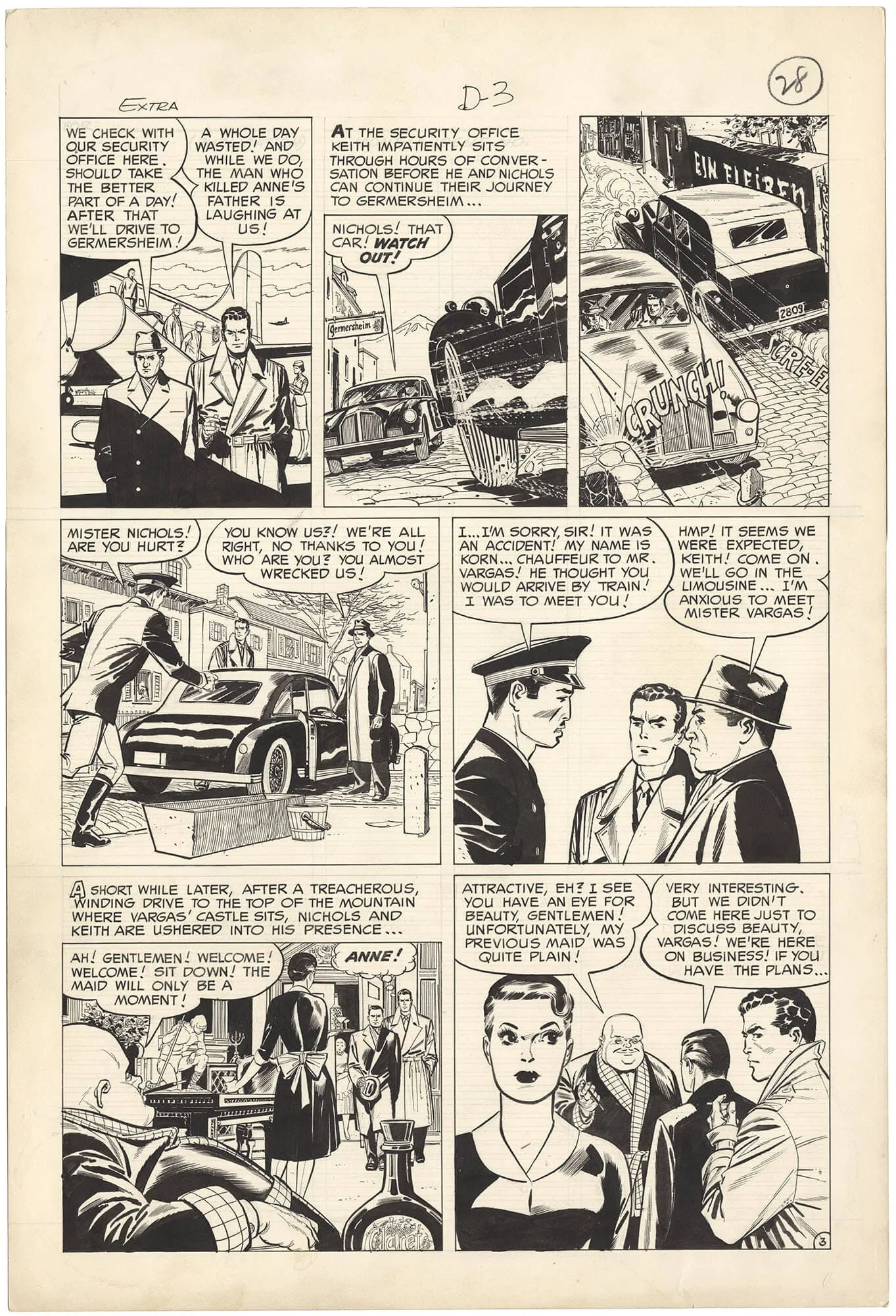 Extra #5 P3 (Germersheim, Germany) Comic Art