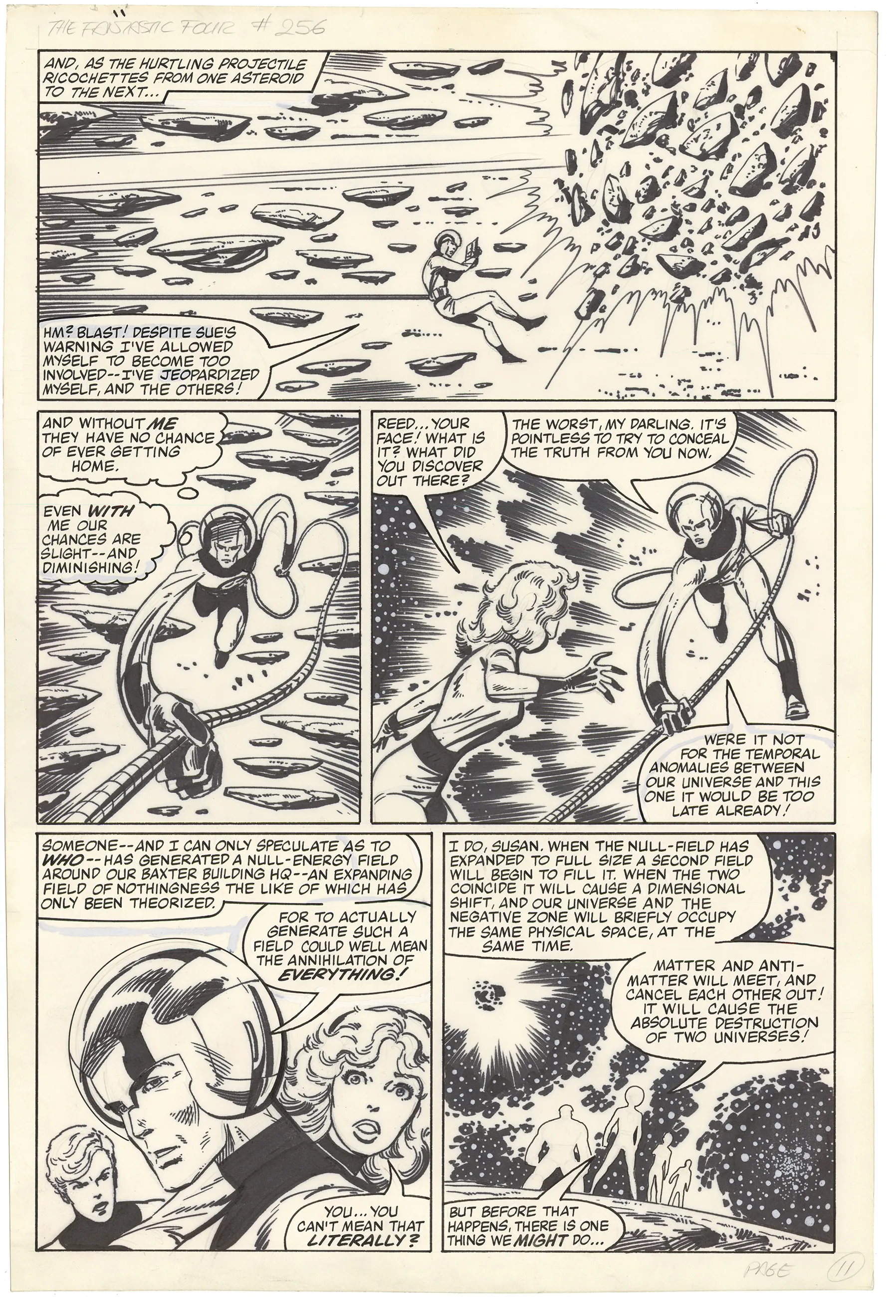 Fantastic Four #256 p11 (Large Art)