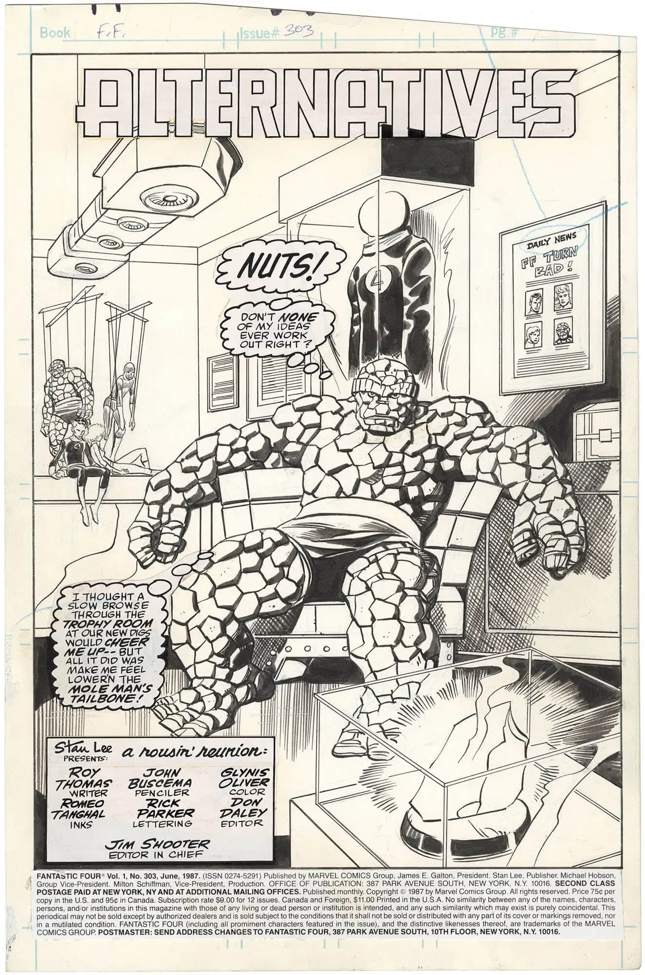 Fantastic Four #303 p1 (Splash)