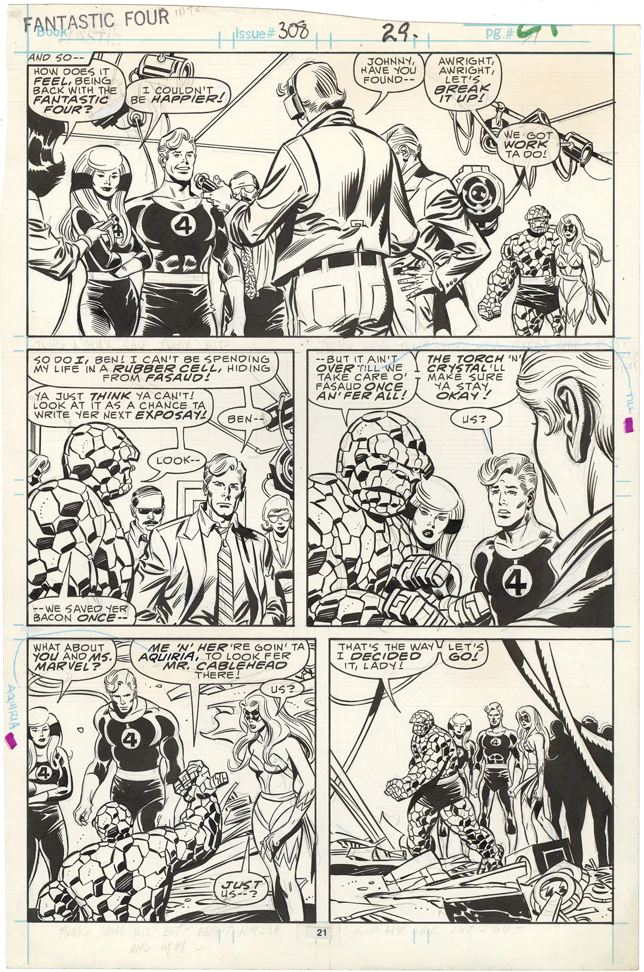 Fantastic Four #308 p21
